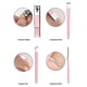 thumbnail image 3 of Juego de 18 piezas para cuidado personal en tono oro rosa, incluye cortaúñas, tijeras para cejas, limas, empujador de cutículas y más. Ideal para manicura, pedicura y cuidado facial. Fabricado en, 3 of 7