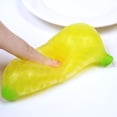 thumbnail image 6 of PEONAVET Slow Rising Fruit Squishes Toy, Handmade Banana Squishes Stress Relief Toy, Soft Fruit Squeeze Toys for Party Favors(Rondom Color), 6 of 7
