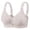 Gray, variant on Tbopshirt Bras for Women Push Up Bra Large Size Comfortable Breathable and Gathered Thin Cups Underwear Daily Bra
