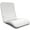 White, variant on Coast Modern Portable Poolside Chair – Adult Foldable Flip Chair for Pool, Beach, Tailgating & Stadium – Durable Plastic with Back Support - White