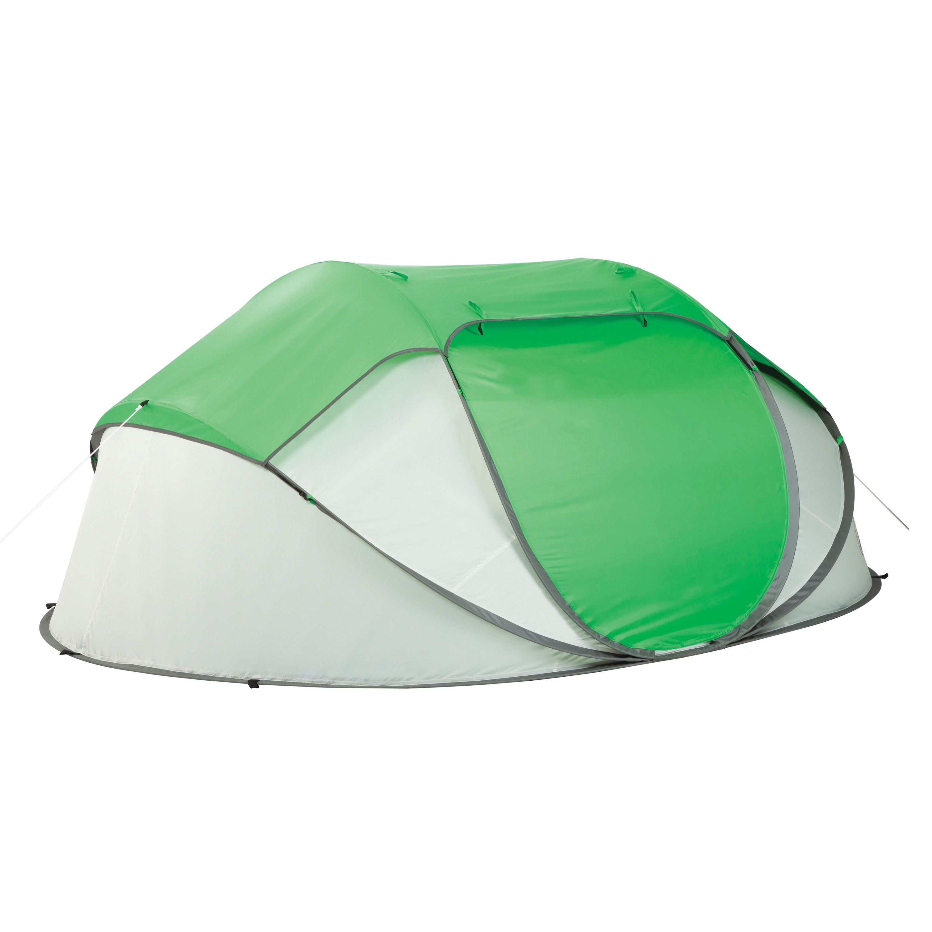 Coleman 4-Person Instant Pop-Up Tent 1 Room, Green - image 4 of 6