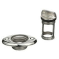 thumbnail image 4 of Seachoice Stainless Steel Marine Boat Garboard Drain & Plug, Polished Finish, 4 of 5