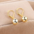 thumbnail image 5 of Alexcraft Ball Drop Dangle Earrings, 14K Gold Plated Hypoallergenic Ball Drop Earrings for Women, Silver Dangle Drop Earrings Fashion Jewelry, 5 of 6