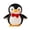 9.8in/25cm, variant on Soft Penguin Stuffed Animal Doll ,Creative Gentleman Bow Penguin Plush Toy Celebrating Valentine's Day Gift