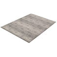 thumbnail image 4 of eCarpetGallery Modern Living Room Area Rug, 3'11" x 5'7", Anthracite, Ember, 4 of 9