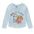 thumbnail image 2 of Paw Patrol Nickelodeon Skye and Everest Long Sleeve Ribbed Shirt and Twill Skirt Set (Girls), 2 Piece Set, Sizes 2T-6X, 2 of 9