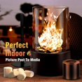 thumbnail image 4 of 26-27 Flammtal Tabletop Firepit Portable Indoor and Outdoor Firepit Home Decoration, 4 of 5
