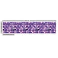 thumbnail image 2 of Modern Fabric by the Yard, Geometrical Violet Circles Round Disco Inspired Design Work of Art, Upholstery Fabric for Dining Chairs Home Decor Accents, Pale Pink Purple by Ambesonne, 2 of 4