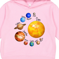thumbnail image 3 of Inktastic Sun and Planets Yes, and Pluto Toddler Hoodie, 3 of 4