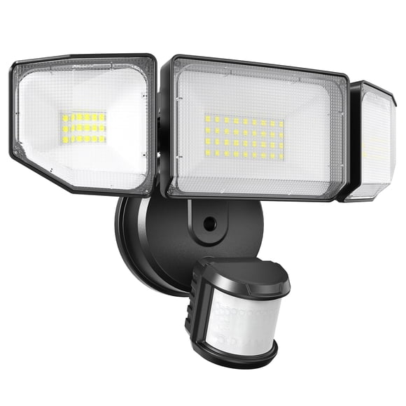 Luces LED de seguridad Abovizo 85W con sensor de movimiento para exteriores