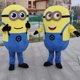 thumbnail image 4 of Disfraz de mascota de personaje de dibujos animados de hombre amarillo de tamaño adulto para cosplay, disfraz publicitario, fiesta, carnaval, espectáculo, accesorios sorpresa, 4 of 5