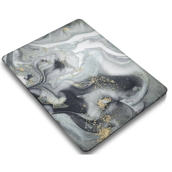 KSK KAISHEK Hard Shell Case Cover Compatible MacBook Pro 16" with Touch ID Type C + Black Keyboard Cover Model: A2141 (Marble 51)