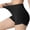 Black, variant on Women's High Waisted Ribbed Yoga Shorts Ruched Butt Lifting Workout Shorts Seamless Stretch Fitness Shorts Everyday Pilates & Gym Shorts for Women(Sky Blue,M)