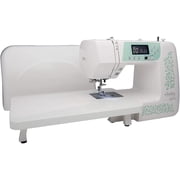 Elna Elnita EC60 Computerized Full Featured Sewing & Quilting Machine with 60 Stitches, Hard Cover, Extension Table, Lots More