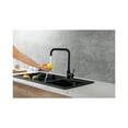 thumbnail image 6 of Elegant Lighting Levi Single Handle Pull Down Sprayer Kitchen Faucet In Matte Black, 6 of 6