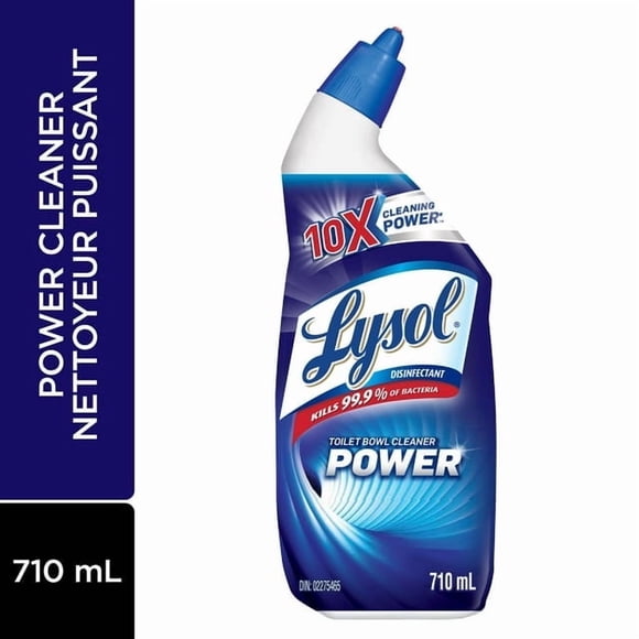 Lysol Bathroom cleaning- Toilet Bowl Cleane r, Power, 10X Cleaning Power, 710 mL