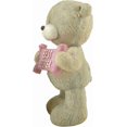 thumbnail image 3 of Hand Painted Resin Teddy Bear Best Birthday Gifts for ter Gray 2.76" L x 1.77" W x 3.86" H, 3 of 4