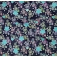 thumbnail image 4 of oneOone Organic Cotton Poplin Twill Fabric Dot & Flower Floral Print Fabric by Yard 42 Inch Wide, 4 of 4