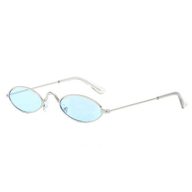 Fiudx Gafas In Sol Elípticas In Montura Pequeña para Mujer y Hombre 2022, Gafas In Sol In Verano para Playa, Gafas In Sol In Mujer In Moda