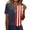Dark Blue(American Flag Stars Striped), variant on 4th Of July Womens Shirts Short Sleeve Button Down V-Neck Independence Day American Flag Stars Striped Tees Retro 2026 Summer Freedom Tee Tops Sky Blue M