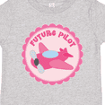thumbnail image 4 of Inktastic Future Pilot Girls Occupation Girls Toddler T-Shirt, 4 of 5