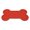 Red, variant on Silicone pet licking mat dog licking mat placemat suction cup slow feeding mat bone shape slow feeding mat