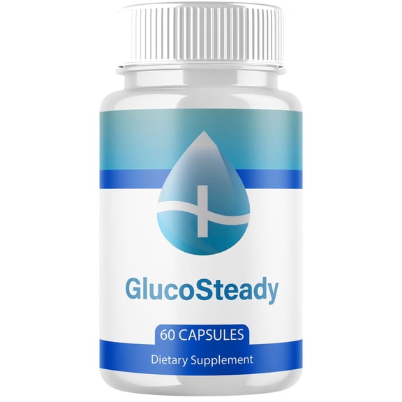GlucoSteady Blood Balance Support Pills Advanced Formula Vitamin Supplement Gluco Steady 60 Capsules
