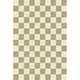 thumbnail image 3 of WIPONKEN 6'x9' Modern Checkered Area Rugs for Living Room Brown Rugs for Bedroom Kitchen Non Slip Washable Geometric Contemporary Carpets Office Playroom Dorm Dining Room Rugs, 3 of 7