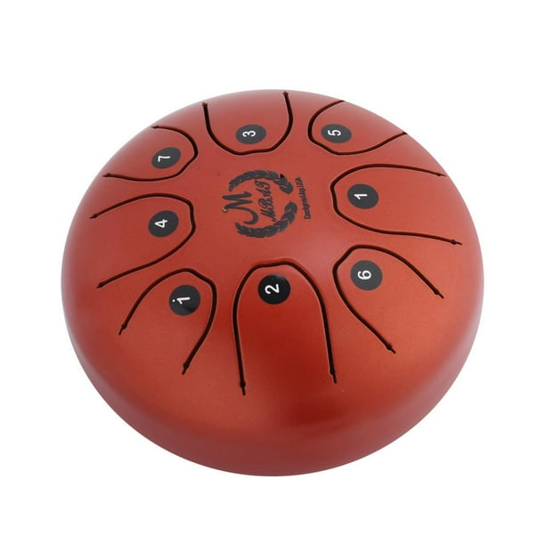 LYUMO Perfect Quality Hand Pan Handpan Tongue Tank Drum 5.5 Inch Percussion, Handpan Drum, Tank