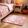 thumbnail image 5 of Aurorax Door Mats for Inside Doorway Entry,Washable Funny Small Non Slip Halloween Welcome Mat,Ghost Pink Halloween Decor for Home Indoor, 5 of 6