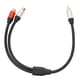 thumbnail image 4 of Cable RCA Maleto RCA hembra, 1RCA macho a 2RCA Y cable de extensión para DVD RCA Cable divisor parte superior de la línea, 4 of 8