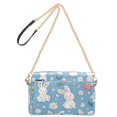 thumbnail image 2 of FORMRS Women Crossbody Purse with Chain Strap Vegan Leather Shoulder Handbag, Cartoon Easter Bunnies, 2 of 7