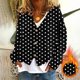 thumbnail image 1 of Heisall Womens Cardigans Autumn Winter Button Front Fleece Casual Fashion Personalized Print 2025 New Style Tops, 1 of 5