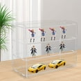 thumbnail image 3 of Miumaeov 3 layers Acrylic Display Cabinet Case Transparent Products Item Storage Cabinet, 3 of 9