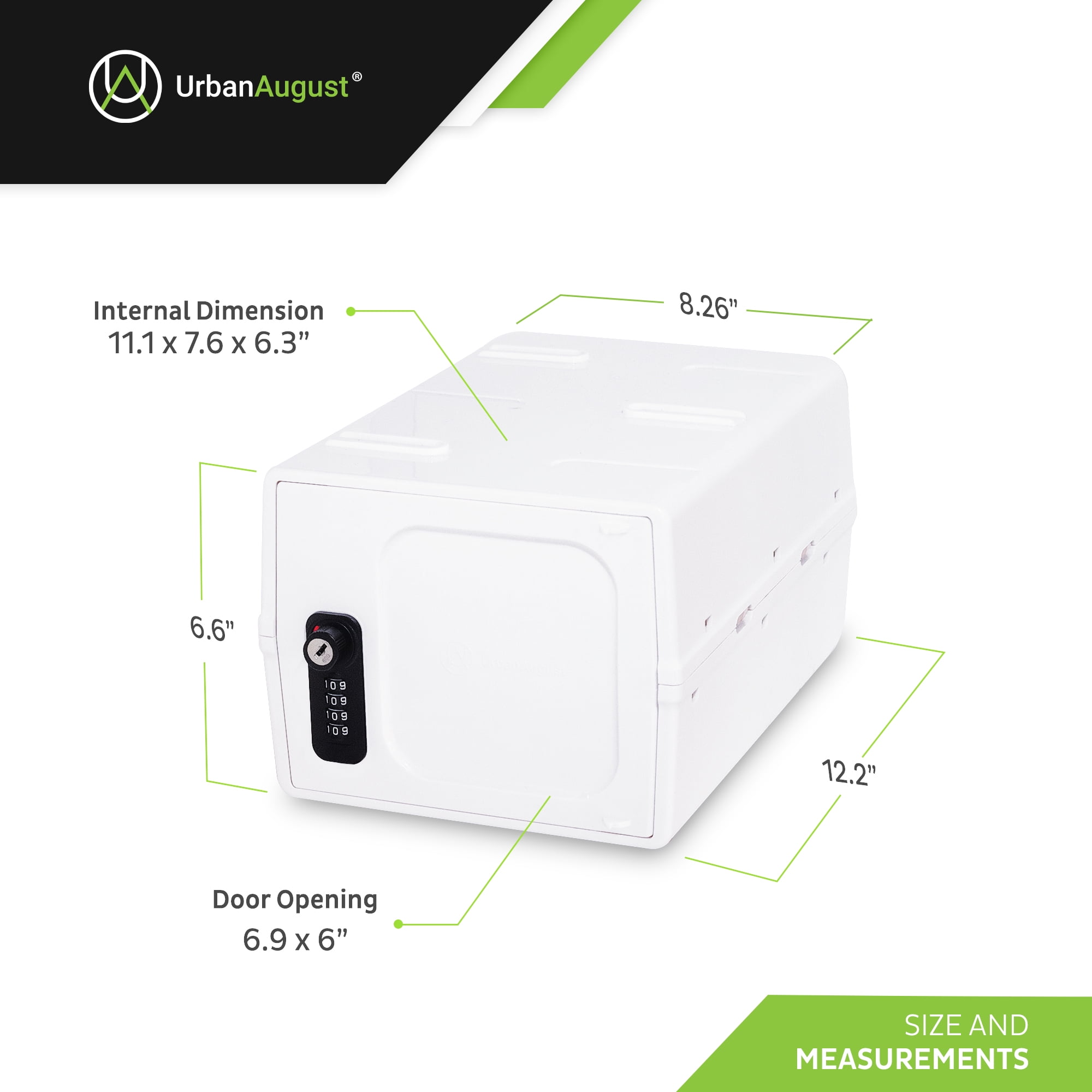 Urban August: Best Medicine & Refrigerator Lock Box with Dual Lock