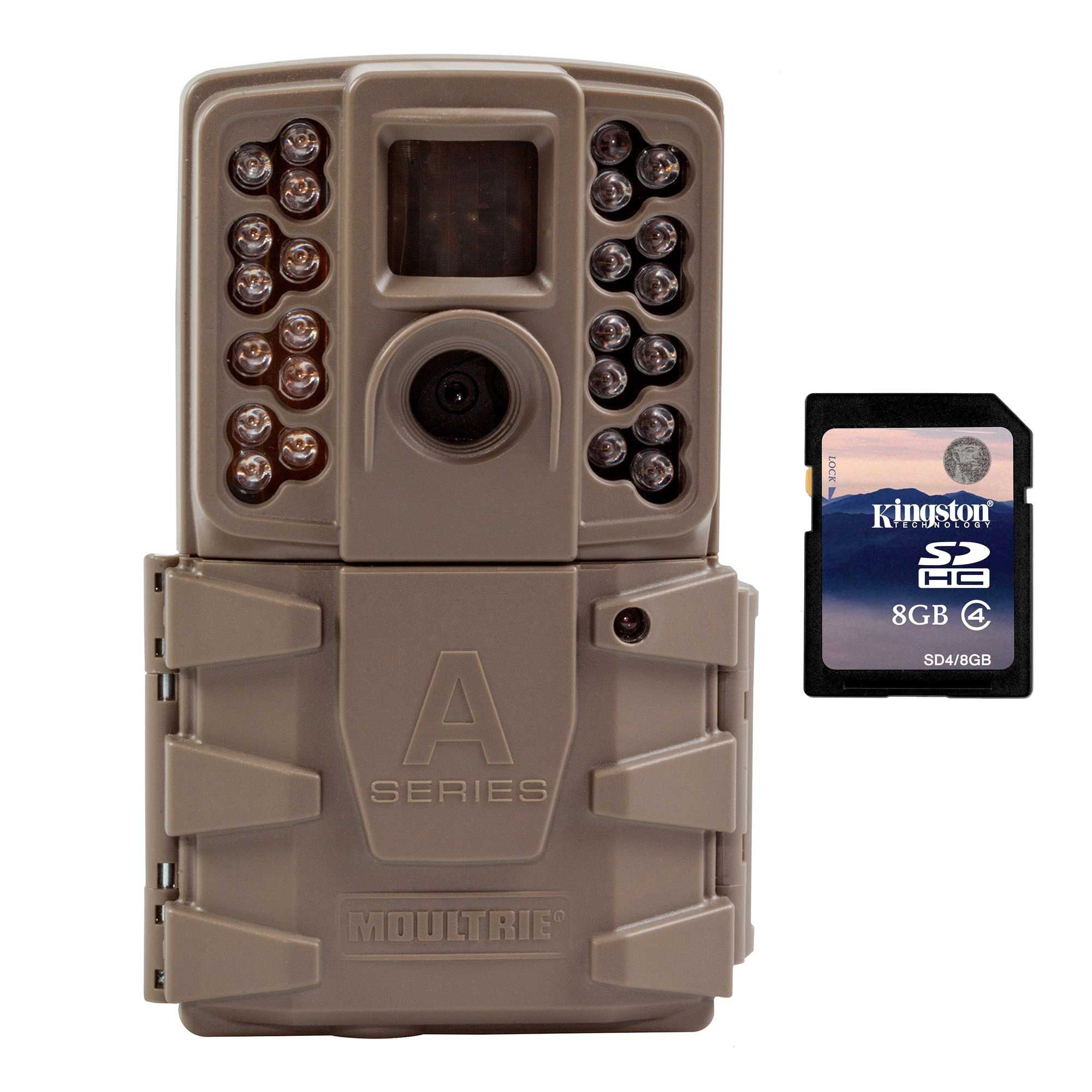 Moultrie A30 12MP 60' HD Video Low Glow Infrared Game Trail Camera
