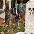 thumbnail image 3 of 2 Pack Scary Hands Lawn Stakes Halloween Decor Outdoor Garden Decor Zombie Graveyard Decor Perfect for House Party, Halloween Party, Garden Party, Outdoor Party (2D Flat), 3 of 8