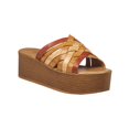 thumbnail image 1 of Sandalias Con Plataforma Para Mujer Piel Tan Casuales rojo 23 Gosh 052D3J, 1 of 6