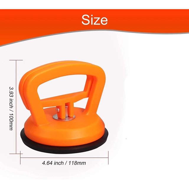Professional 2-Inch Dent Puller Tool for Car Bodywork - Heavy-Duty Suction Cup for Large Dents Removal