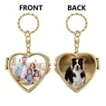 thumbnail image 3 of Homekingdee 5 Shapes Personalized Photo Compact Mirror Keychain - Portable Folding Vanity Mirror for Purse Makeup Travel Gifts, 3 of 9