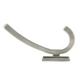 thumbnail image 3 of Richelieu Bp7951195 4-13/16" Double Metal Coat Hook - Nickel, 3 of 4