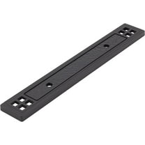 Arts & Crafts Cabinet Pull Backplate, 3" Center-to-Center, Matte Black by Stone Harbor Hardware