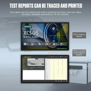 Autool XC505 3D Wheel Alignment Machine, Wheel Alignment & Balancing System with Voice Guidance, Car Model Database, Precise Positioning, Multilingual