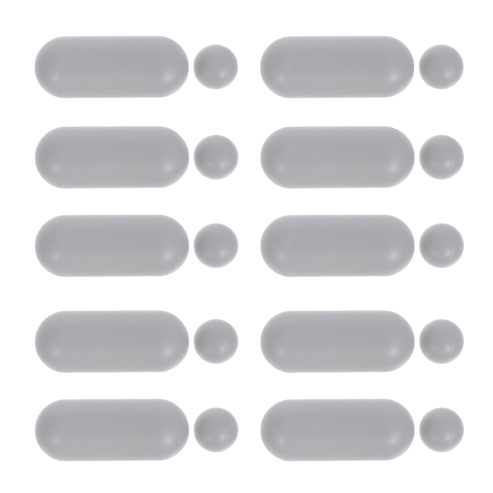 NUOLUX Toilet Lid Stoppers Protector Bumper Bidet Bumpers Cover Rubber