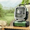 thumbnail image 4 of Yooshoverk Camping Electric Fan, 9000mAh USB-Rechargeable, Portable Cooling Device, Tent and Outdoor Comfort, 4 of 7