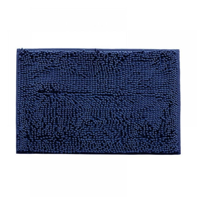 Bangus Luxury Chenille Bath Rugs,Bath Mats for Bathroom Floor,20x32 Inch 1Piece Shower Rug Bathrom Rug Extra Soft and Absorbent Shaggy Rug, Quick Dry Non Slip Bathmat