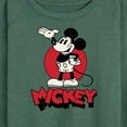 thumbnail image 3 of Mickey & Friends - Mickey Heritage - Women's Lightweight French Terry Long Sleeve Shirt, 3 of 5
