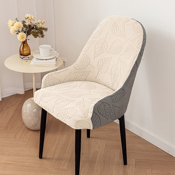 Stretch Wingback Chair Cover Slipcover - Reusable Dining Chair Covers, Seat Covers for Dining Room Banquet Home Decor
