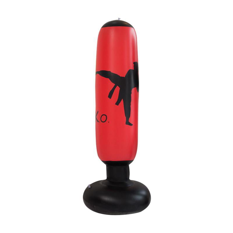 Details about   Sports Gym Training Standing Punching Bag Inflatable Tumbler Sandbags Column US 