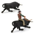 thumbnail image 3 of de juguete de anime, s de animales, modelo de adornos de toro estático, juguetes educativos para niños, decoración para hogar, de a CUTICAT figura juguetes, 3 of 7